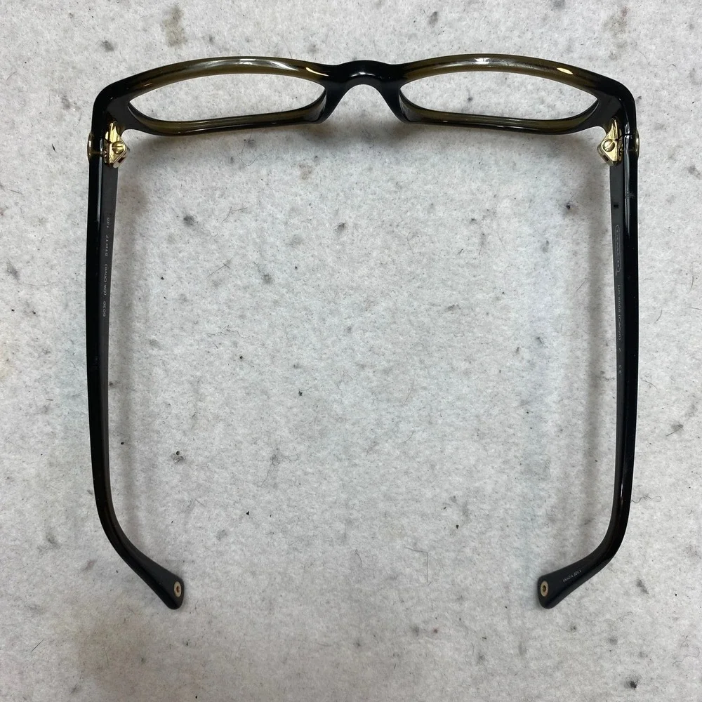 Coach HC 6008 Cadyn Eyeglasses Frames Dark Tortoise Gold Medallion 50-16-135